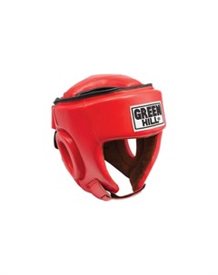 Шлем боксерский best соревновательный Красный Green hill