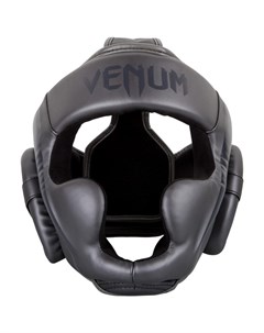 Боксерский шлем Elite темно серый Venum