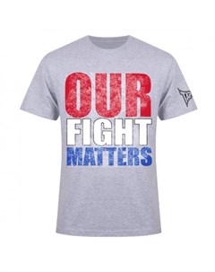 Футболка Our Fight Matters Mens T Shirt Heather Tapout