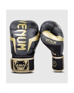 Перчатки боксерские Elite Dark Camo Gold 10 унций Venum