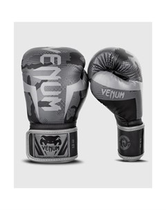 Боксерские перчатки Elite Black Dark Camo 10 унций Venum
