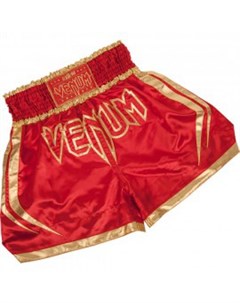 Шорты тайские Korat Muay Thai Shorts Red Gold Venum