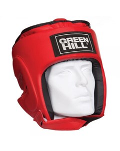Шлем для бокса pro Красный Green hill