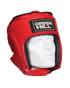 Детский шлем для бокса pro Красный Green hill