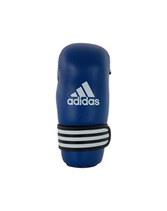 Перчатки полуконтакт WAKO Kickboxing Semi Contact Gloves синие синие Adidas