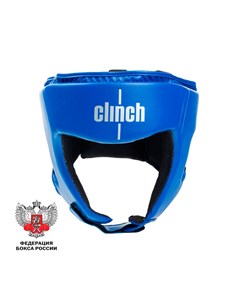 Детский боксерский шлем Olimp синий Clinch