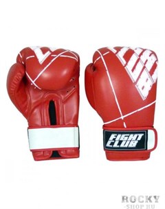 Боксерские перчатки Fight Club Red 12 OZ Flamma