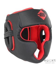 Боксерский шлем BH80 Black Red Boybo