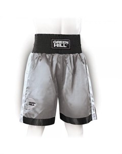 Профессиональные боксерские шорты piper серый черный белый Green hill