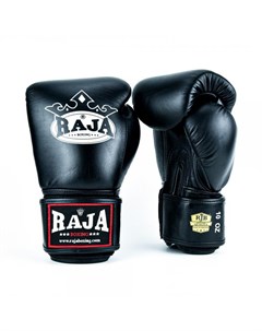 Боксерские перчатки Classic Leather Black 12 OZ Raja