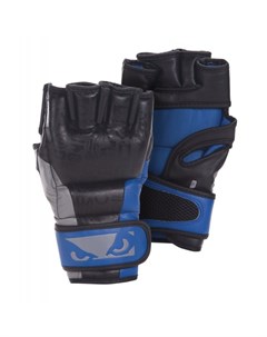 Перчатки ММА Legacy MMA Gloves Black Blue Bad boy