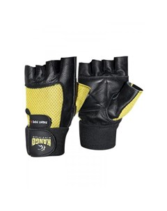 Перчатки для фитнеса WGL 069 Black Yellow Kango
