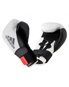 Перчатки боксерские Hybrid 250 бело черные 16 унций Adidas