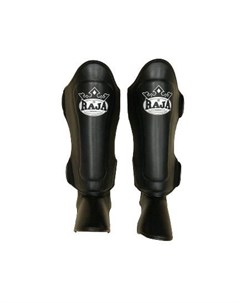Защита голени Boxing Extra Protector Syntetic Black Размер XL Raja
