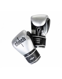 Перчатки боксерские Punch 2 0 серебристо черные 10 унций Clinch
