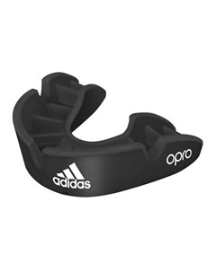 Капа одночелюстная Opro Bronze Gen4 Self Fit Mouthguard черная Adidas