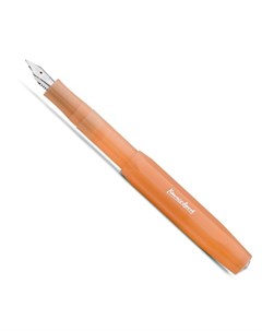 Ручка перьевая Frosted Sport F 0 7 мм оранжевая Kaweco