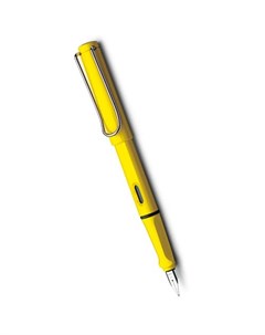 Ручка перьевая 018 Safari EF 0 3 мм желтая Lamy