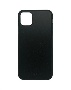 Биоразлагаемый чехол для Apple iPhone 11 Pro Max темно серый черный Soloma case