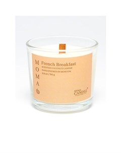 Свеча ароматическая French breakfast 80 гр Momacandle