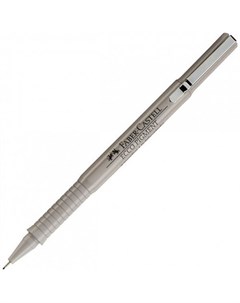 Ручка капиллярная Ecco Pigment 0 6 мм Faber-castell