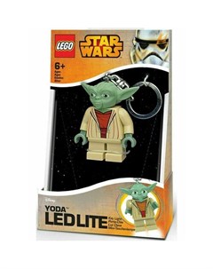 Брелок фонарик для ключей Star Wars Yoda Lego