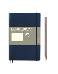 Записная книжка Leuchtturm Paperback В6 нелинованная темно синий 123 страниц мягкая обложка Leuchtturm1917