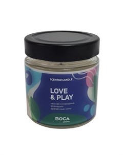 Свеча ароматическая в банке аромат Love Play Boca aroma