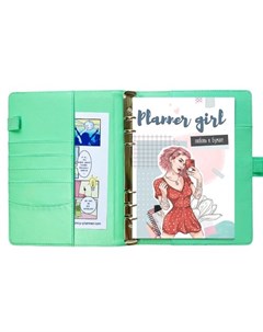 Ежедневник Planner girl А5 мятный Fancy planner