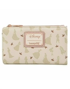 Кошелек Disney Ultimate Princess AOP Flap Wallet Loungefly