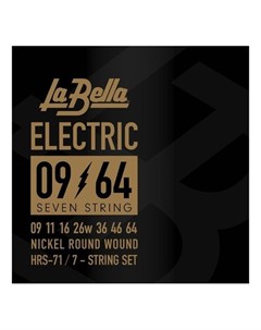 Струны для 7 струнной электрогитары HRS 71 La bella