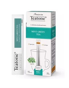 Зеленый чай с ароматом Мяты Teaton 27 г Teatone