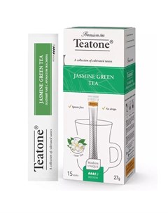 Зеленый чай с ароматом Жасмина Teaton 27 г Teatone