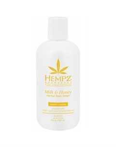 Гель для душа Молоко и Мёд Milk Honey Herbal Body Wash 237ml Hempz