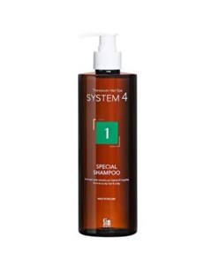 System 4 Special Shampoo Терапевтический шампунь 1 500 мл Sim sensitive