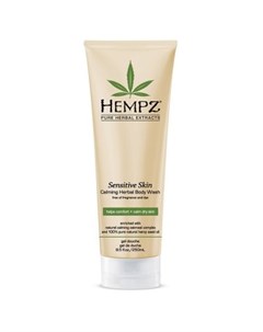 Гель для душа Чувствительная кожа Sensitive Skin Calming Herbal Body Wash 250ml Hempz