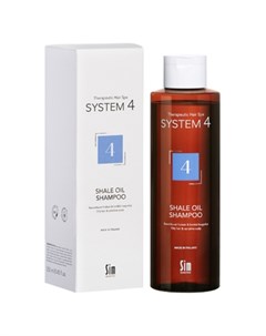 System 4 Shale Oil Shampoo Терапевтический шампунь 4 250 мл Sim sensitive