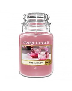 Свеча большая Сливовый саке Yankee candle