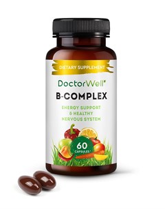 Комплекс витаминов группы B 60 капсул Doctorwell