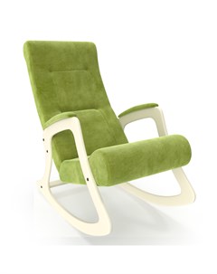 Кресло качалка модель 2 зеленый 58x107x90 см Комфорт