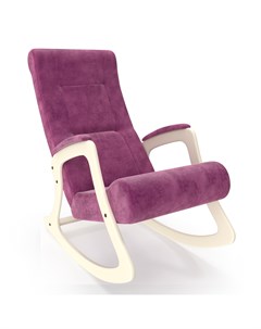 Кресло качалка модель 2 розовый 58x107x90 см Комфорт