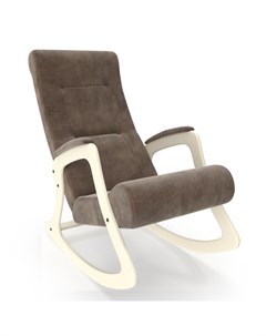 Кресло качалка модель 2 коричневый 58x107x90 см Комфорт