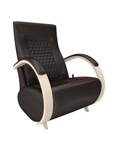 Кресло глайдер модель balance 3 с накладками черный 70x105x84 см Комфорт