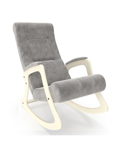 Кресло качалка модель 2 серый 58x107x90 см Комфорт