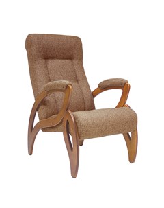 Кресло для отдыха модель 51 коричневый 57x99x87 см Комфорт