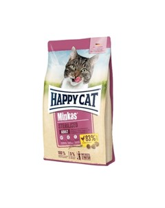 Сухой корм для кастрированных котов и стерилизованных кошек с птицей 1 5 кг Happy cat