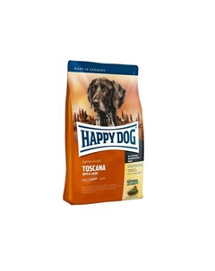 Сухой корм для собак средних и крупных пород с избыточным весом и чувствительным пищеварением с утко Happy dog