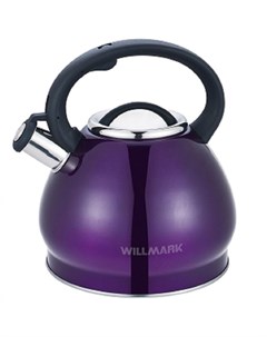 Чайник на плиту WTK 4221SS фиолетовый Willmark