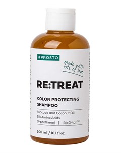 Шампунь для окрашенных волос Re Treat 300 мл Волосы Prosto cosmetics