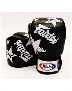 Боксерские перчатки Nation Print черные 16 OZ Fairtex